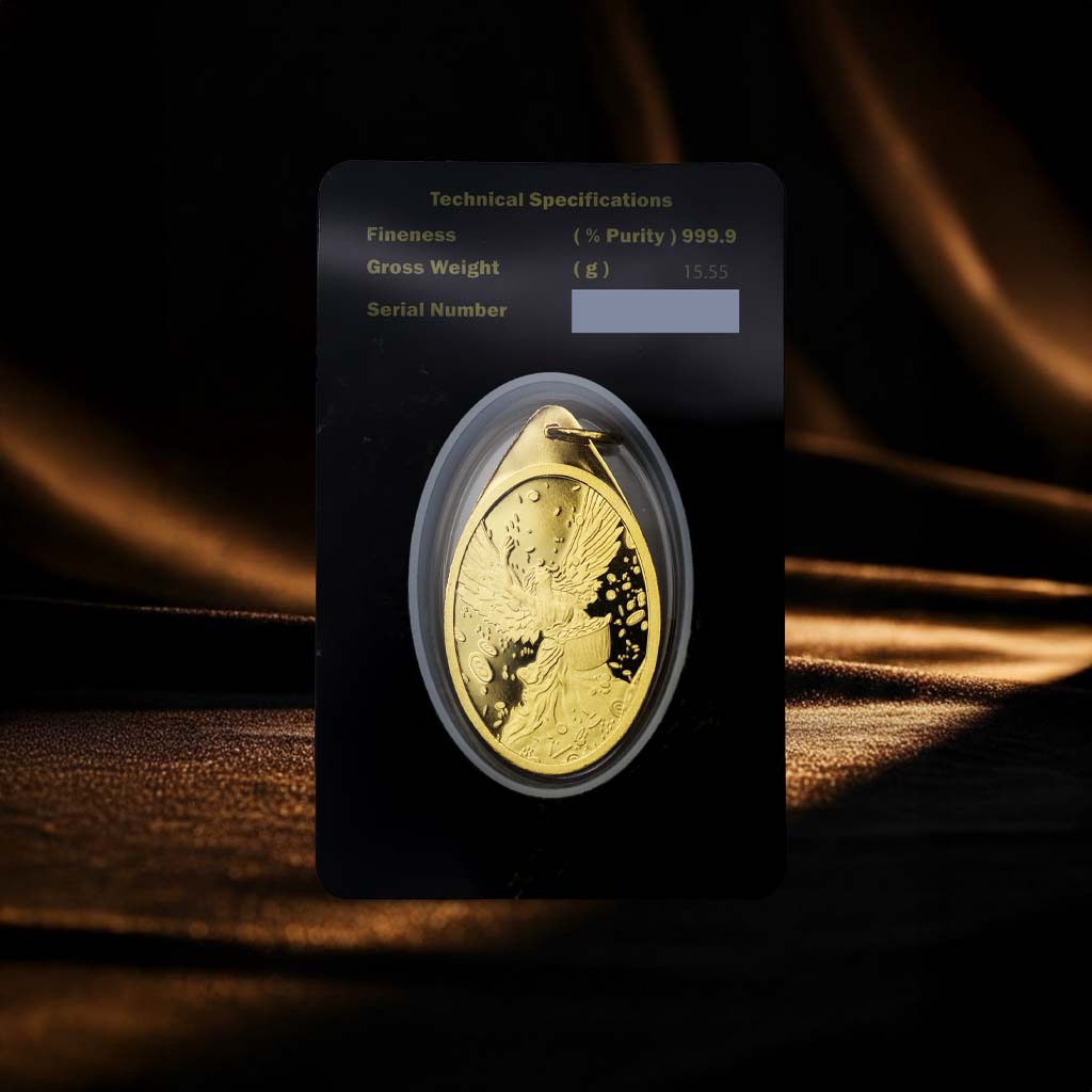 1/2 Troy Angel Pendant